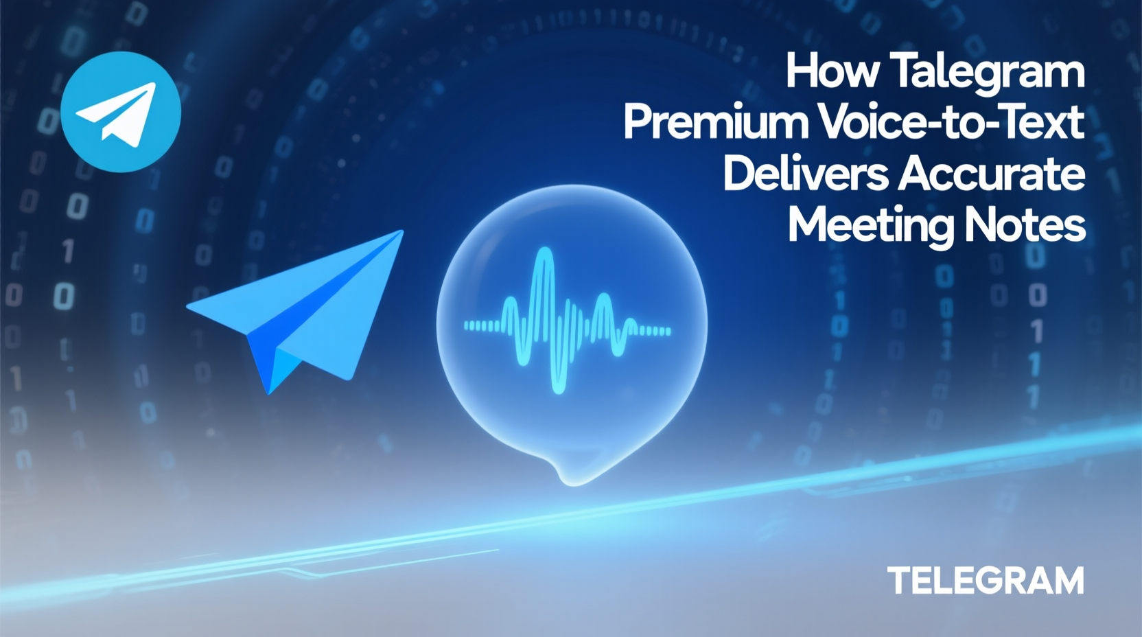 How Telegram Premium Voice-to-Text Delivers Accurate Meeting Notes