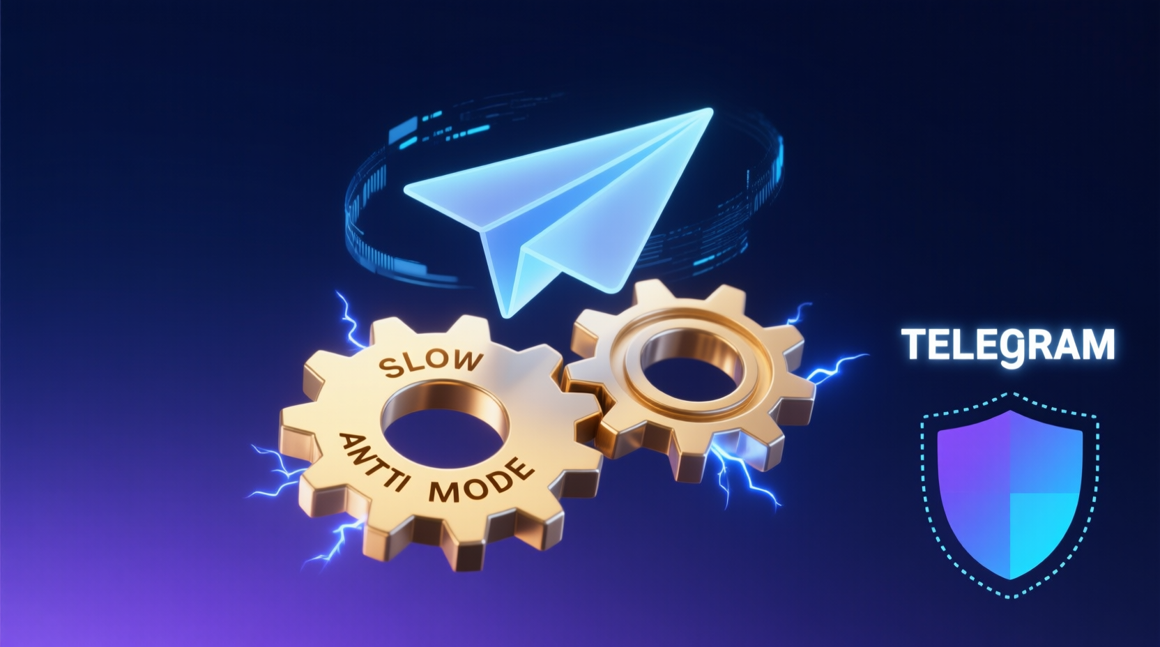 Enable Telegram Slow Mode & Anti-Spam Limits